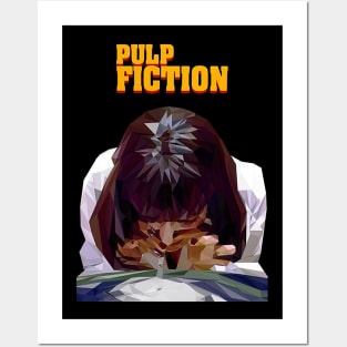 pulp ficiton Posters and Art